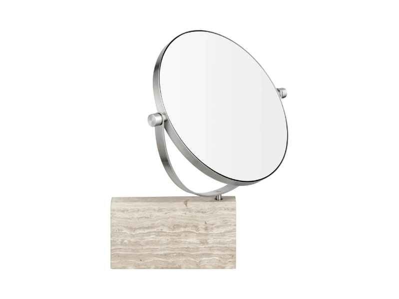 LAMURA - Wall-mounted swivel marble bathroom mirror by Blomus