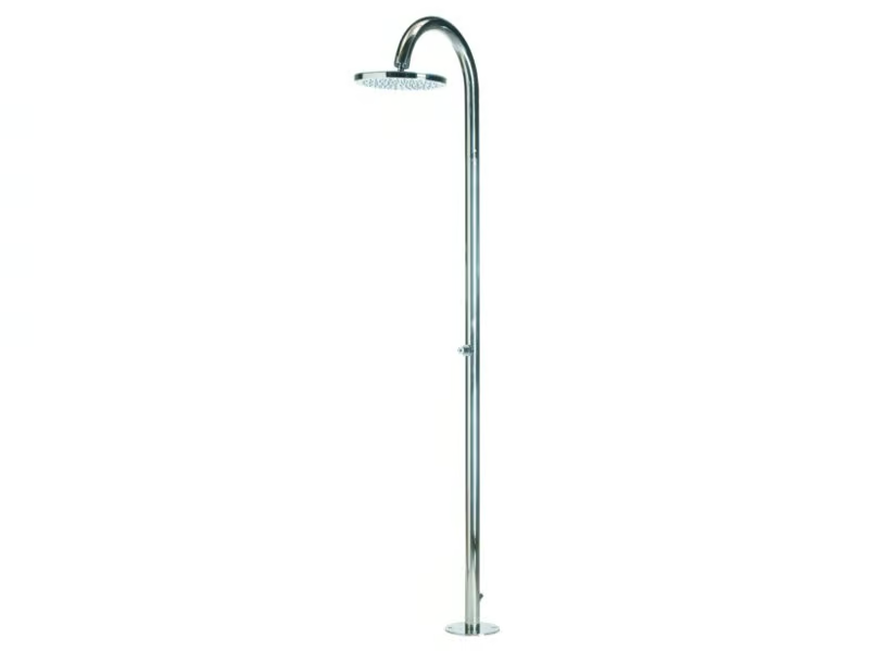 OKI FLOOR - Floor standing shower panel with overhead shower by Bossini