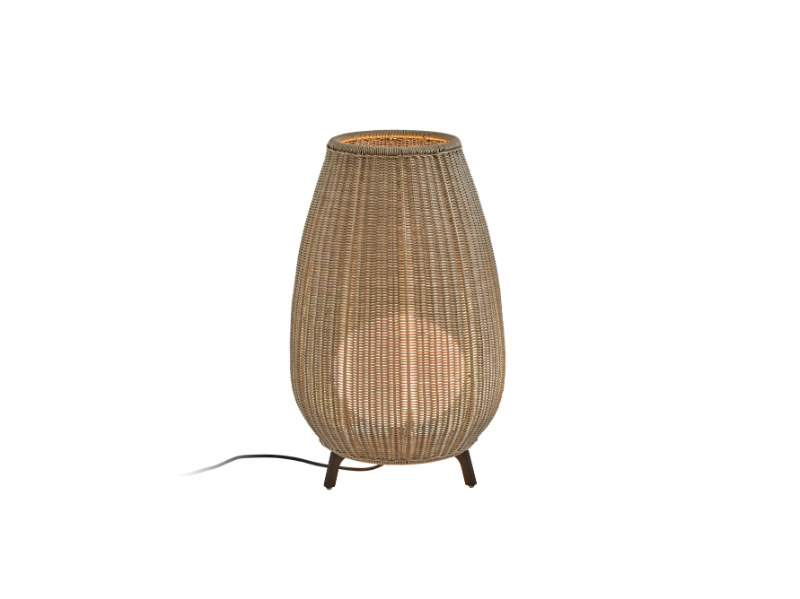 AMPHORA 01 - Synthetic fibre floor lamp by BOVER