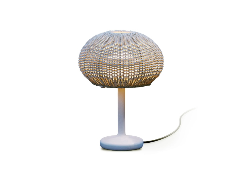 GAROTA M/36 OUTDOOR - LED synthetic fibre Outdoor table lamp by BOVER