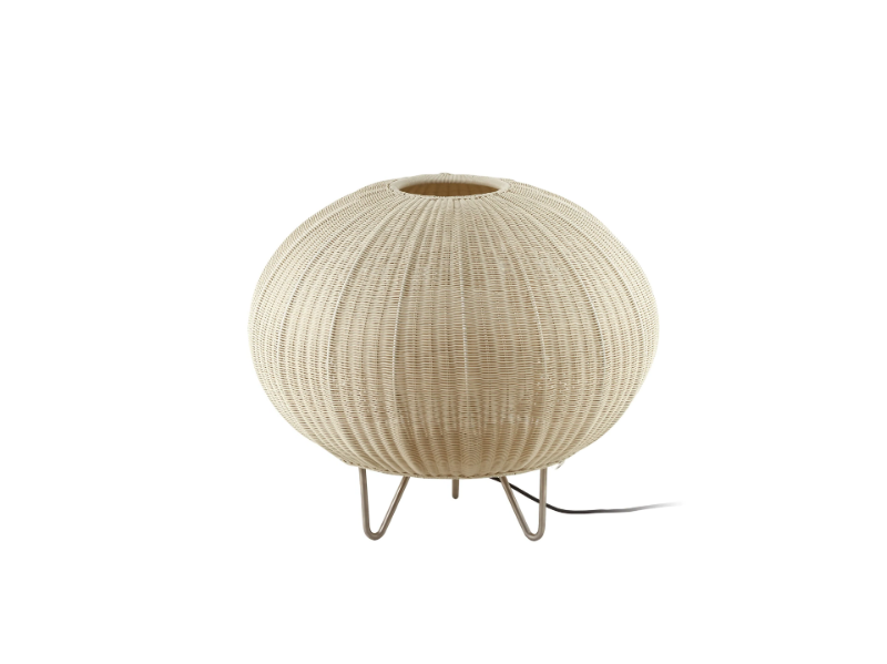 GAROTA P/01 OUTDOOR - Synthetic fibre Outdoor table lamp by BOVER