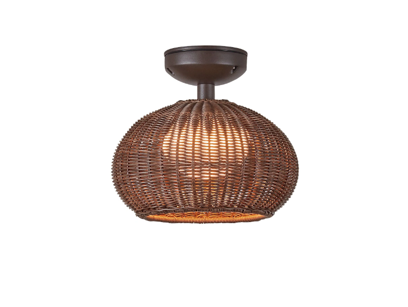 GAROTA PF/01 OUTDOOR - LED synthetic fibre outdoor ceiling lamp by BOVER
