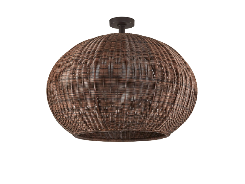 GAROTA PF/02 OUTDOOR - Synthetic fibre outdoor ceiling lamp by BOVER