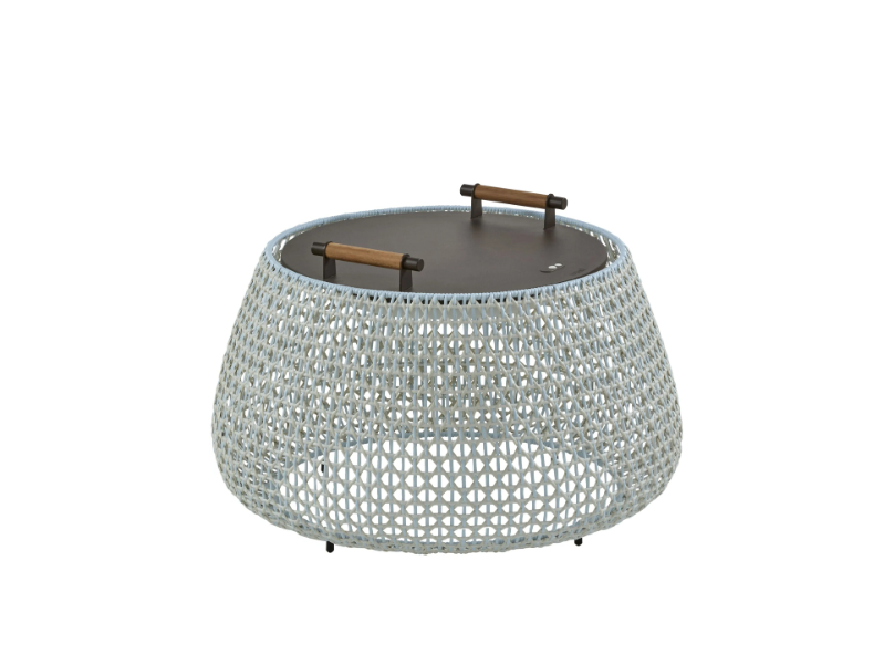 NANS BAG/38/R - Cordless LED table lamp by BOVER