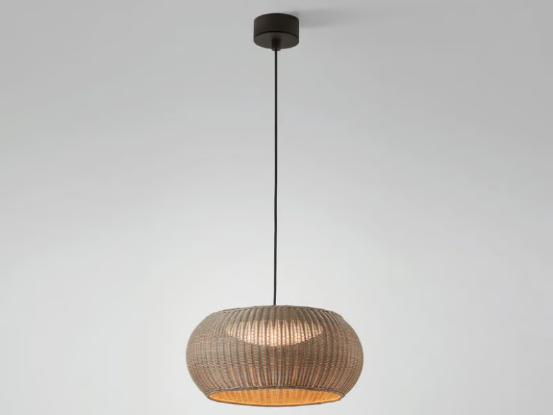 PERRIS S/47 OUTDOOR - LED polyethylene fibre outdoor pendant lamp by BOVER