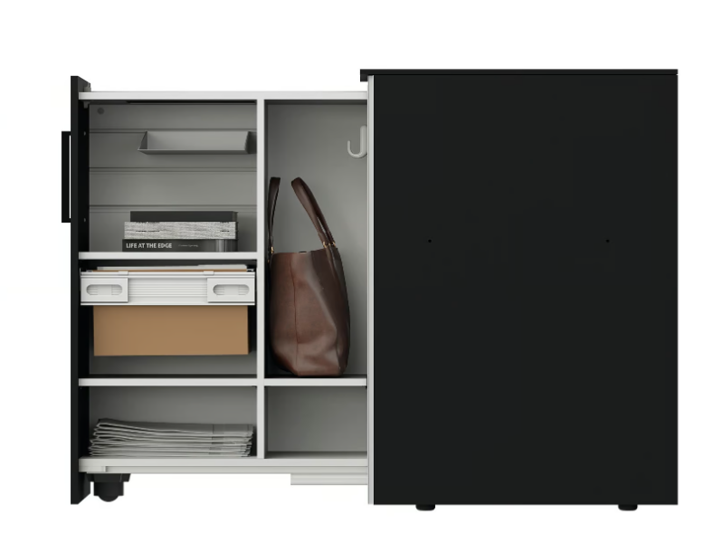 VERTICAL FILE - Office storage unit with sliding doors by Bralco