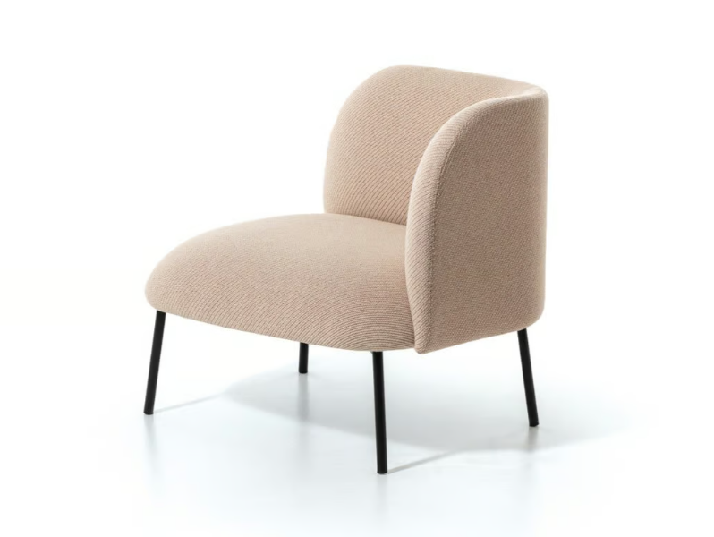 SIT - Corner fabric armchair by Bross
