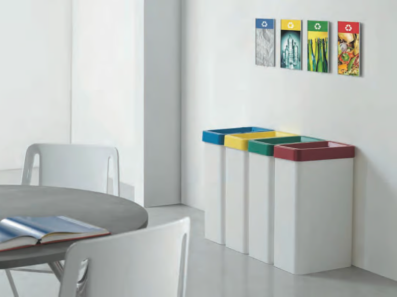 MAXI - Waste paper bin for waste sorting by Caimi Brevetti