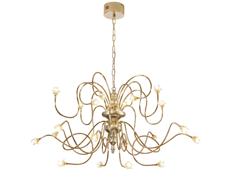 RIALTO - Iron chandelier by Cantori