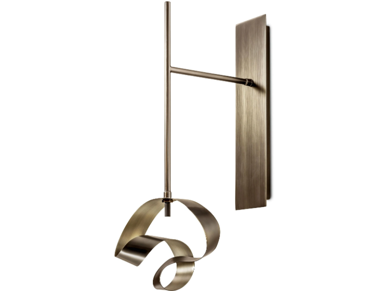 RODIN - Metal wall lamp by Cantori