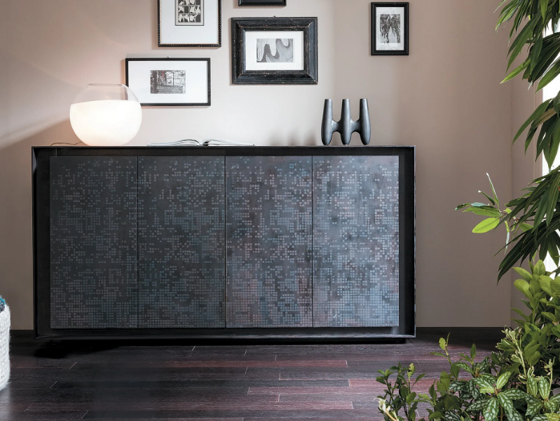 PRIVACY - Sideboard with folding doors by Capo d’Opera