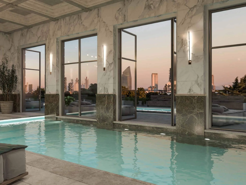 SKYLINE METAL - Metal patio door by CARMINATI SERRAMENTI