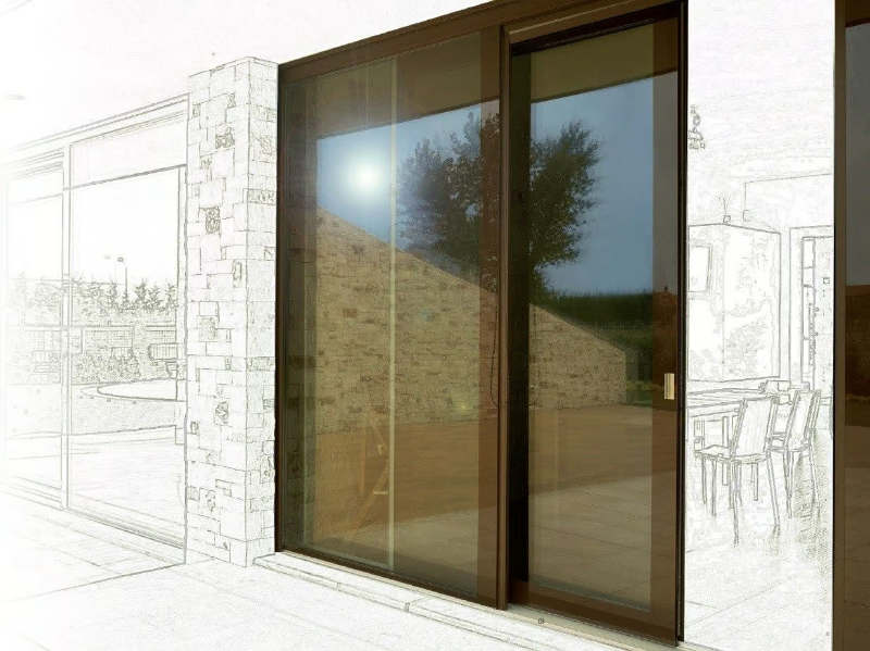 VITRUM DOUBLE - Lift and slide wood and glass patio door by CARMINATI SERRAMENTI