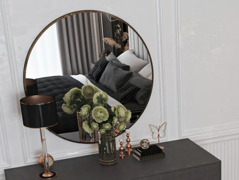 CALIPSO - Round wall-mounted mirror by CASA +39