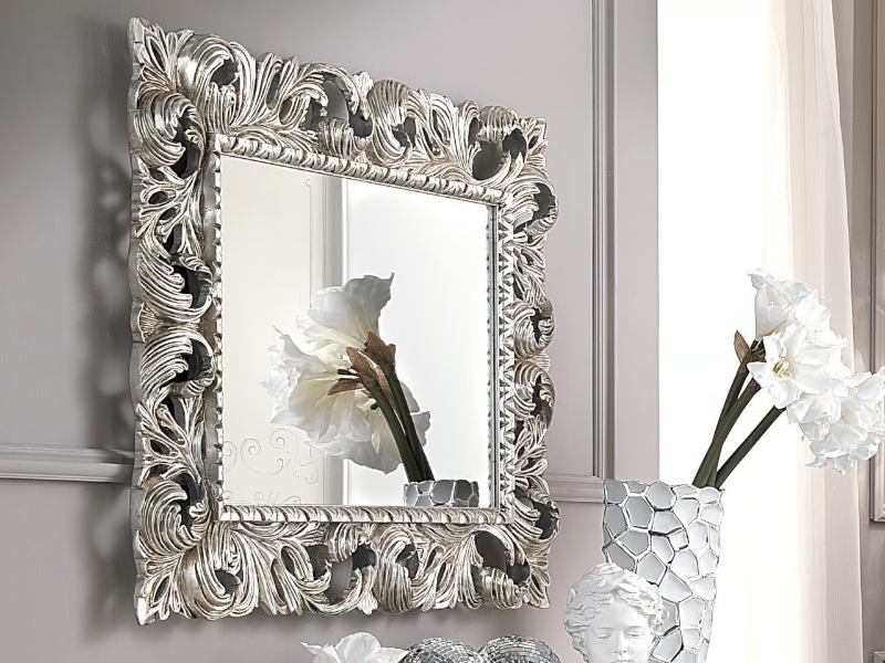 PRESTIGE - Rectangular framed wall-mounted mirror by CASA +39