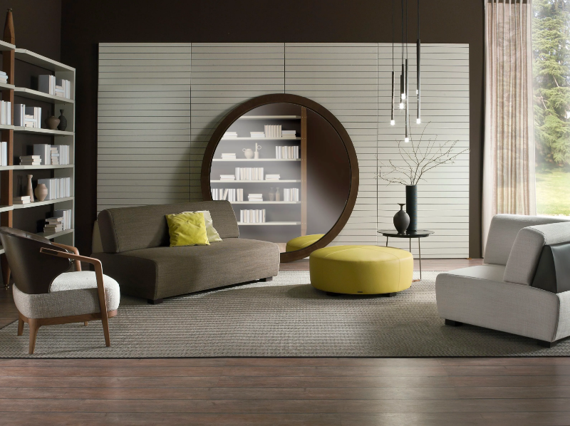 ORIZZONTE - Leather boiserie by Casa Covre