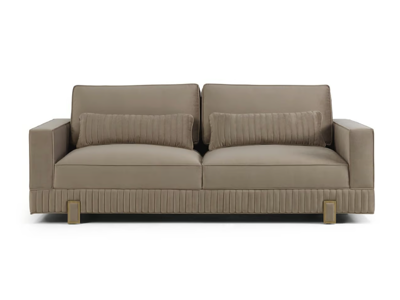 TAYLOR - 3 seater velvet sofa by Casa Magna