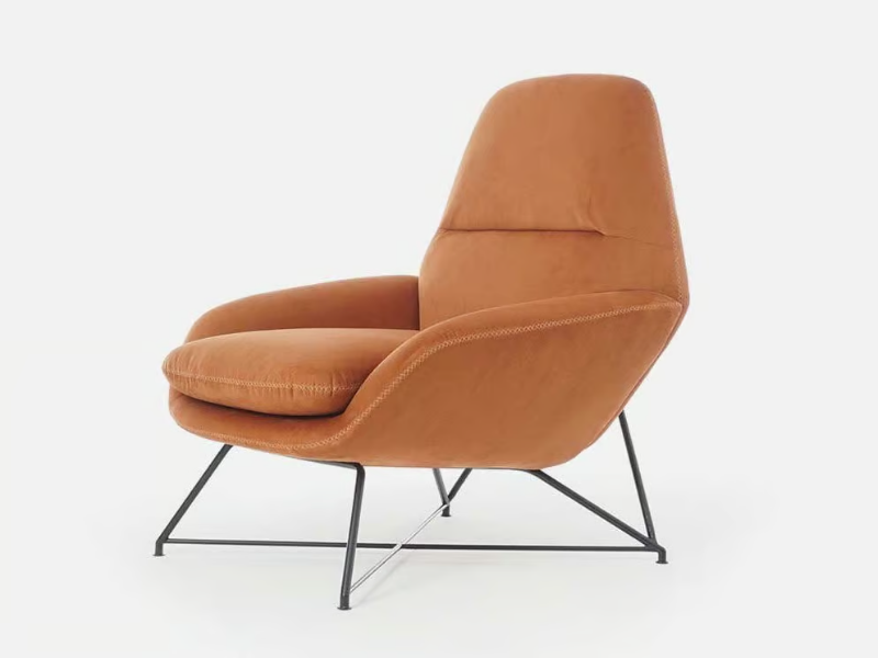 CORALLINA - Armchair with armrests by Casa