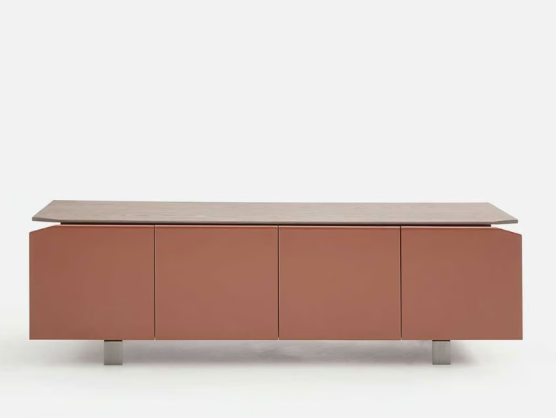 ISMARA - Wooden sideboard with doors by Casa