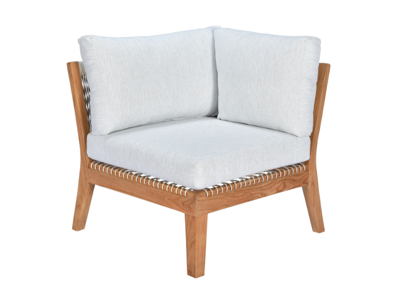 MILLY - Corner fabric garden armchair by CBdesign