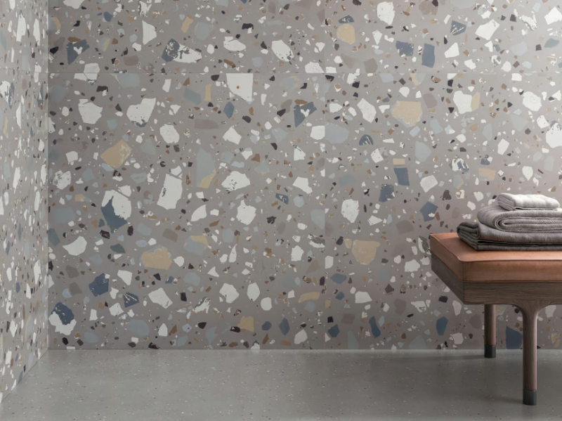 DECONCRETE PEARL - Ecological porcelain stoneware wall/floor tiles by CERAMICA SANT'AGOSTINO