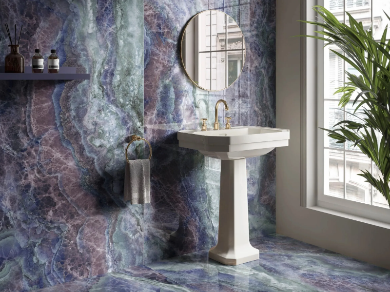 EXTRA STAR - Porcelain stoneware wall/floor tiles with marble effect by CERAMICA SANT'AGOSTINO