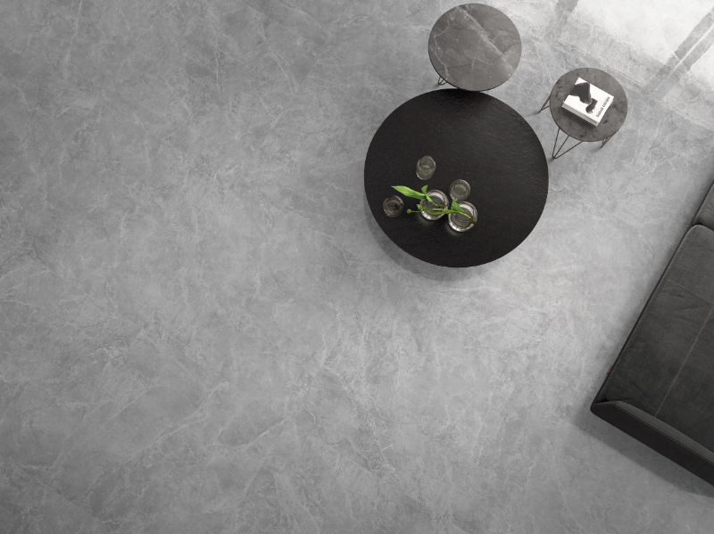 THEMAR GRIGIO SAVOIA - Porcelain stoneware wall/floor tiles with marble effect by CERAMICA SANT'AGOSTINO
