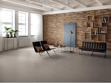 ELEMENTS DESIGN TAUPE - Indoor porcelain stoneware wall/floor tiles by CERAMICHE KEOPE