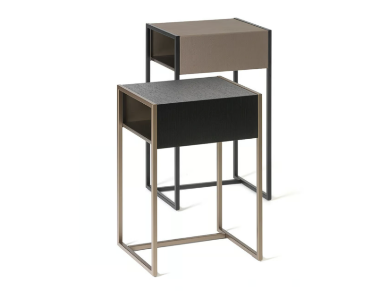 CAMEO INSIDE - Steel bedside table / coffee table by Christine Kröncke Interior Design