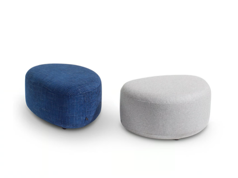 OPHELIA - Fabric pouf by Christine Kröncke Interior Design