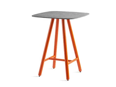 YO! - Contemporary style aluminium high table by Connubia