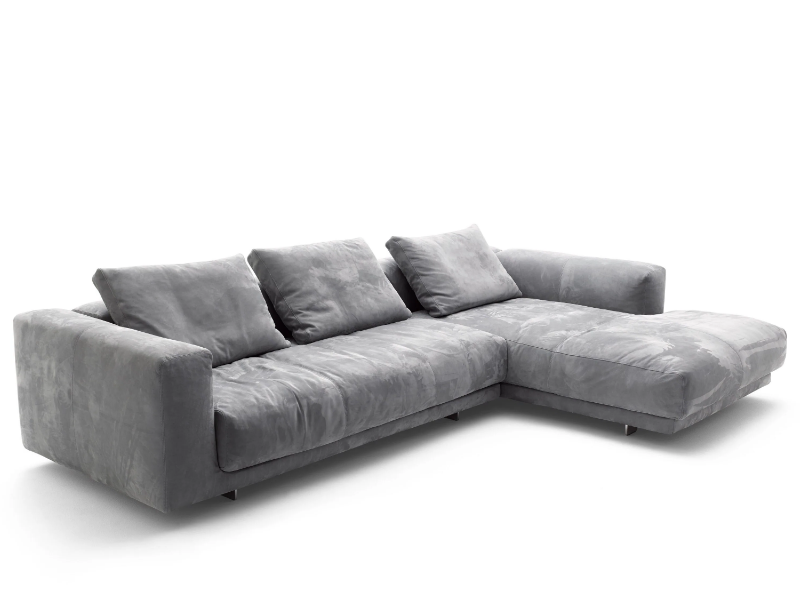MOSS - Sofa with chaise longue by Cor
