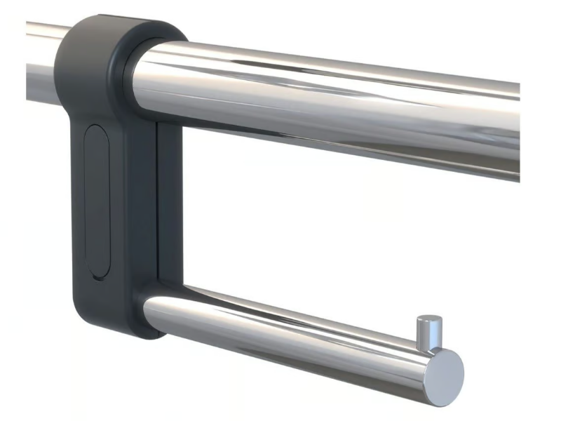 COMFORT & SAFETY - Metal toilet roll holder by Coram