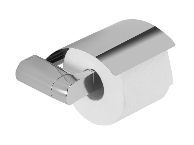 WYNK - Metal toilet roll holder with cover by Coram