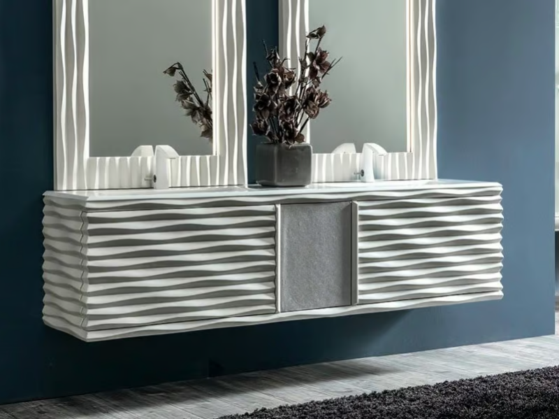 EBON - Double wall-mounted vanity unit by CorteZari