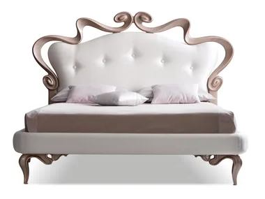 MELISSA - Double bed with tufted headboard by CorteZari