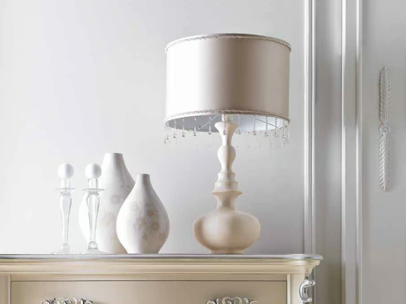SOFIA-ROLL - Table lamp with Swarovski® crystals by CorteZari