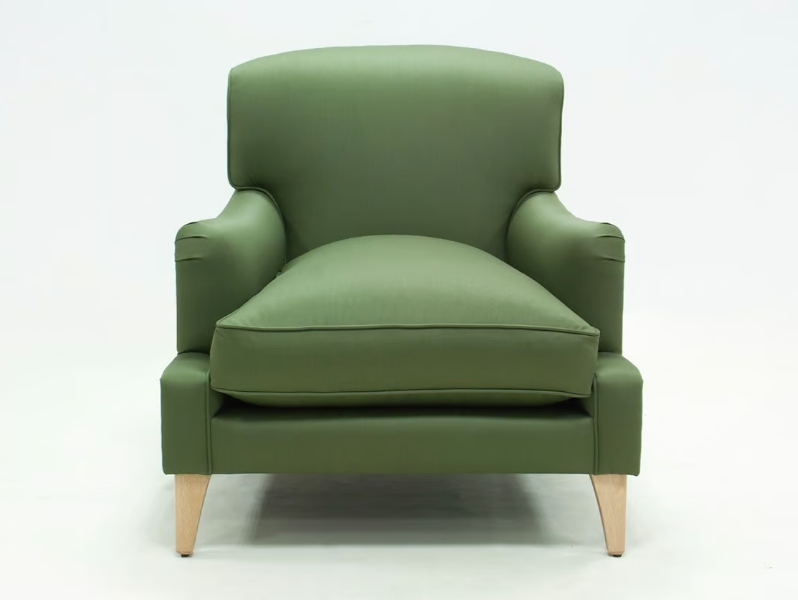 BOURBON ORIGINS - Fabric armchair with armrests by Crearte Collections