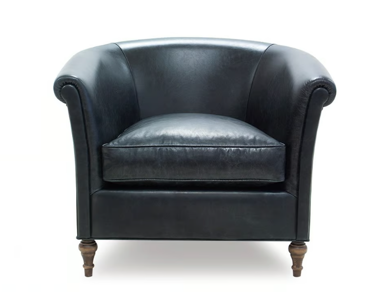 CLASS ORIGINS - Leather armchair with armrests by Crearte Collections