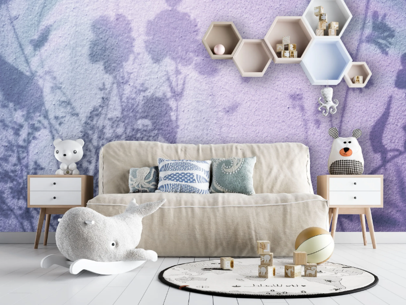 10 - Panoramic wallpaper with floral pattern _ creativespace by Creative Space