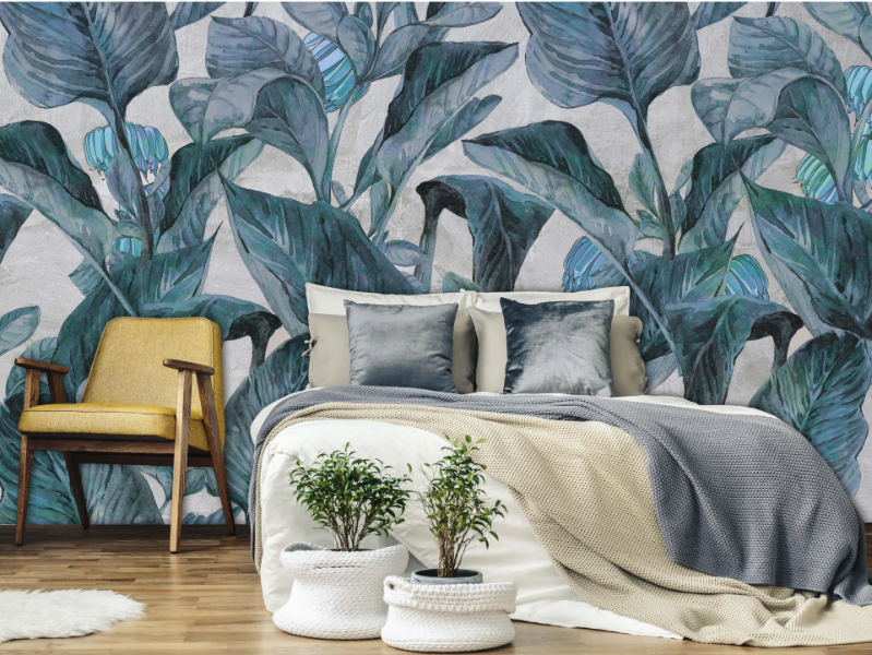 CITES - Wallpaper with floral pattern _ creativespace by Creative Space