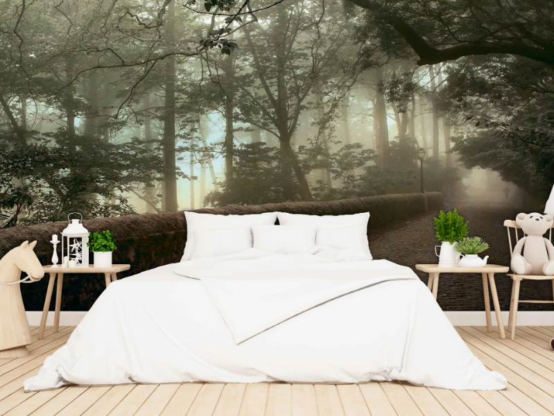 FORREST - Washable landscape wallpaper _ creativespace by Creative Space