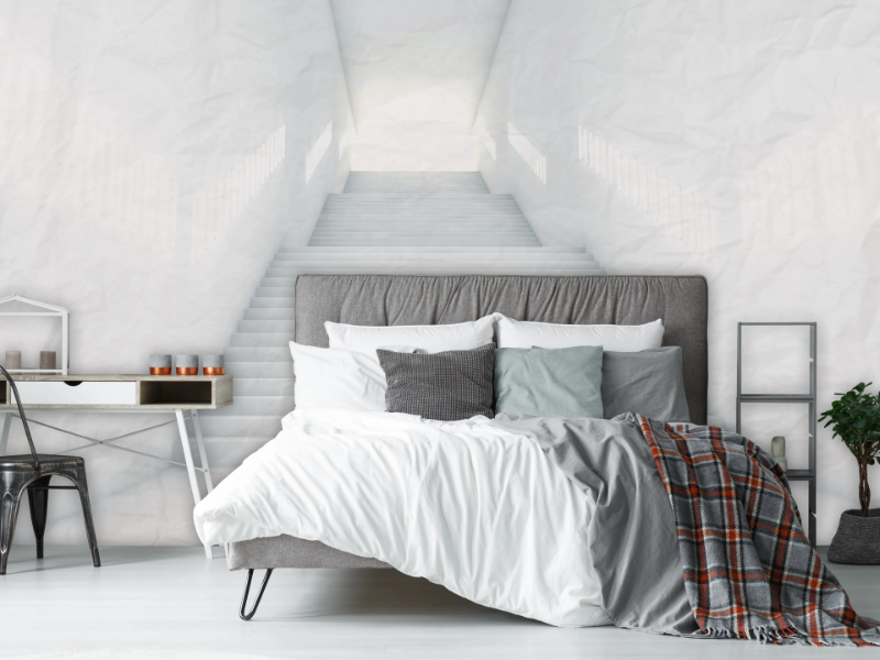 GO - Panoramic trompe l'oeil wallpaper _ creativespace by Creative Space