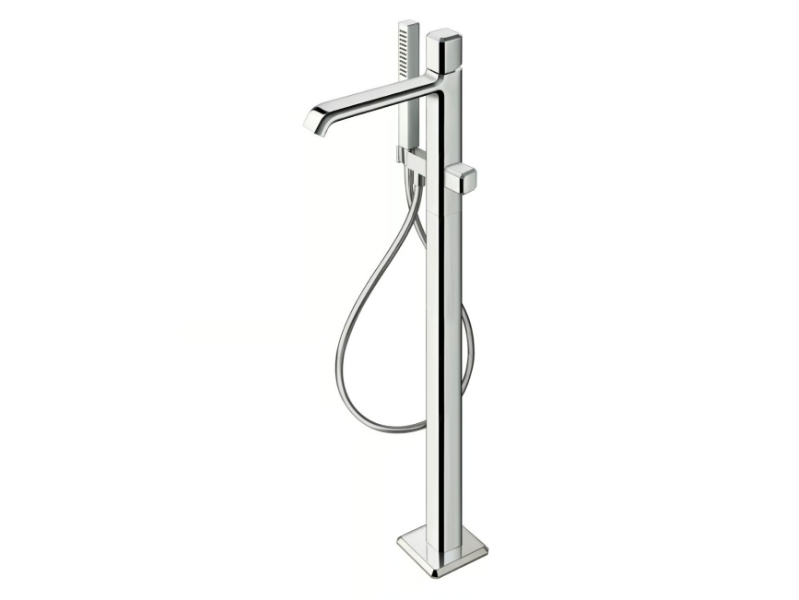 ITALY CRIIT189 - Floor standing bathtub mixer with hand shower by CRISTINA Rubinetterie