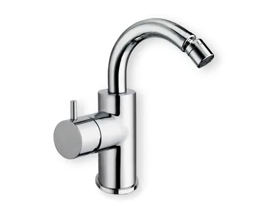 TRICOLORE VERDE CRITV376 - Countertop single handle bidet mixer without waste by CRISTINA Rubinetterie