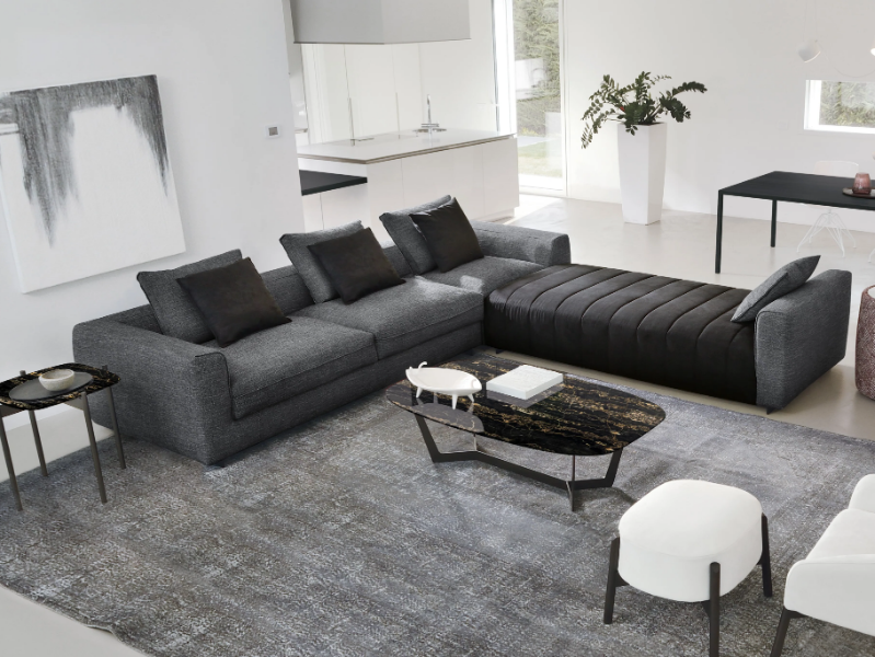 CAPETOWN - Corner fabric sofa by CTS SALOTTI