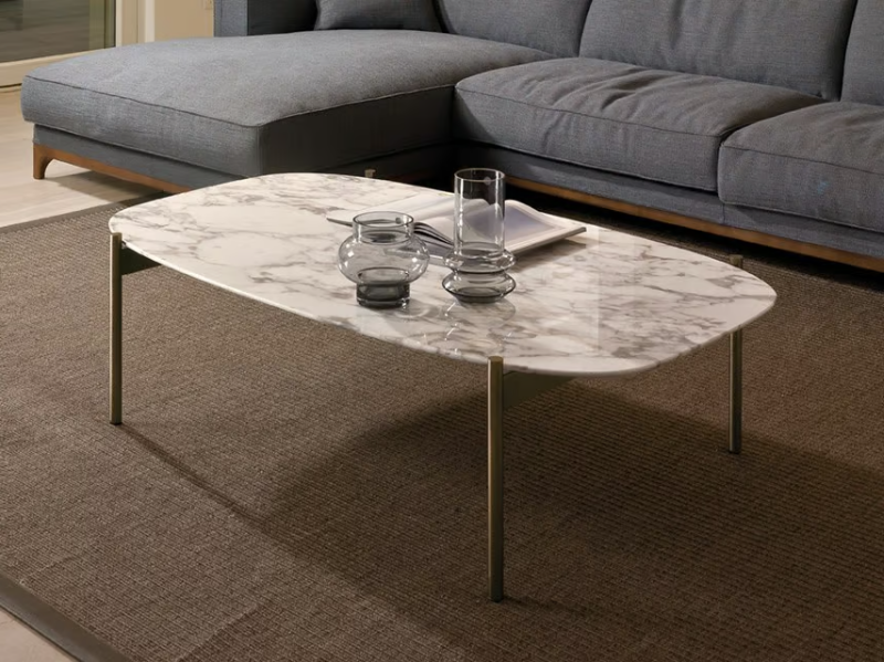 SELFY - Marble coffee table for living room by CTS SALOTTI