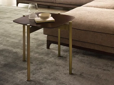SELFY - Wood veneer coffee table for living room by CTS SALOTTI