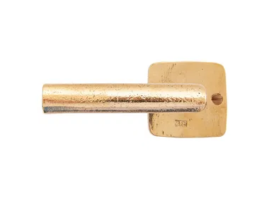 PURE 18320 - Bronze door handle on back plate by Dauby