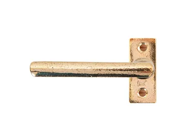 PURE 18481 - Bronze door handle on back plate by Dauby